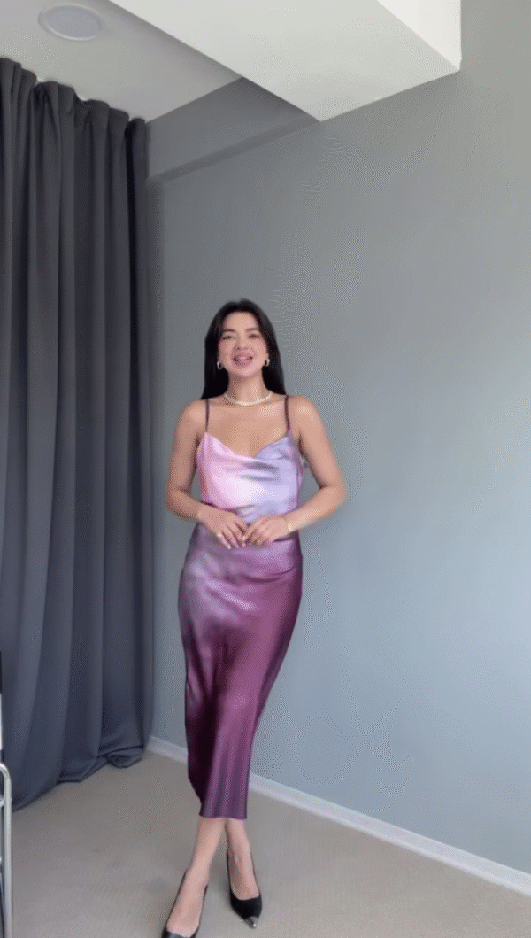 VESTIDO PURPURA - Imagen 2