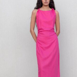 VESTIDO DE LINO