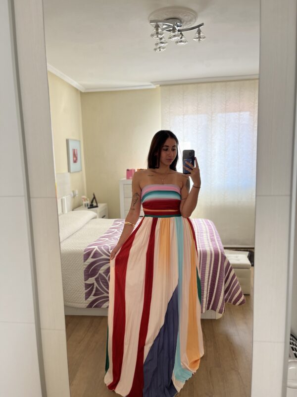 VESTIDO ARCO IRIS - Imagen 3