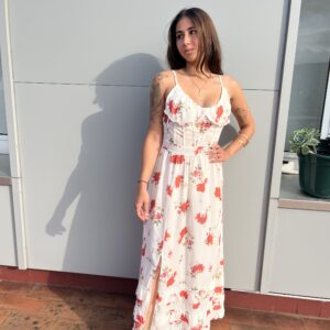 VESTIDO CARMÍN
