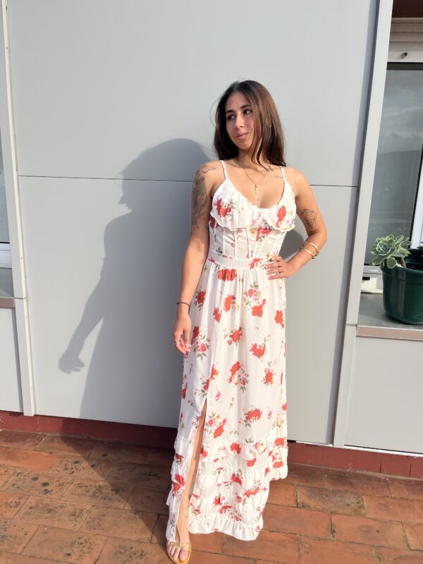 VESTIDO CARMÍN