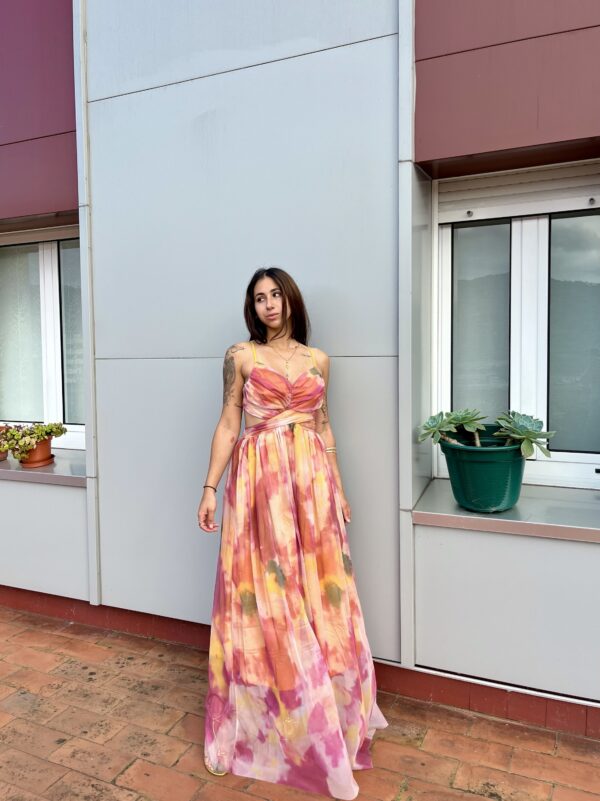 VESTIDO ADARA NARANJA - Imagen 4