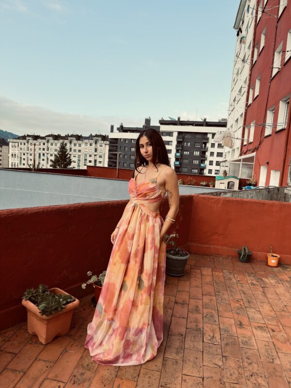 VESTIDO ADARA NARANJA