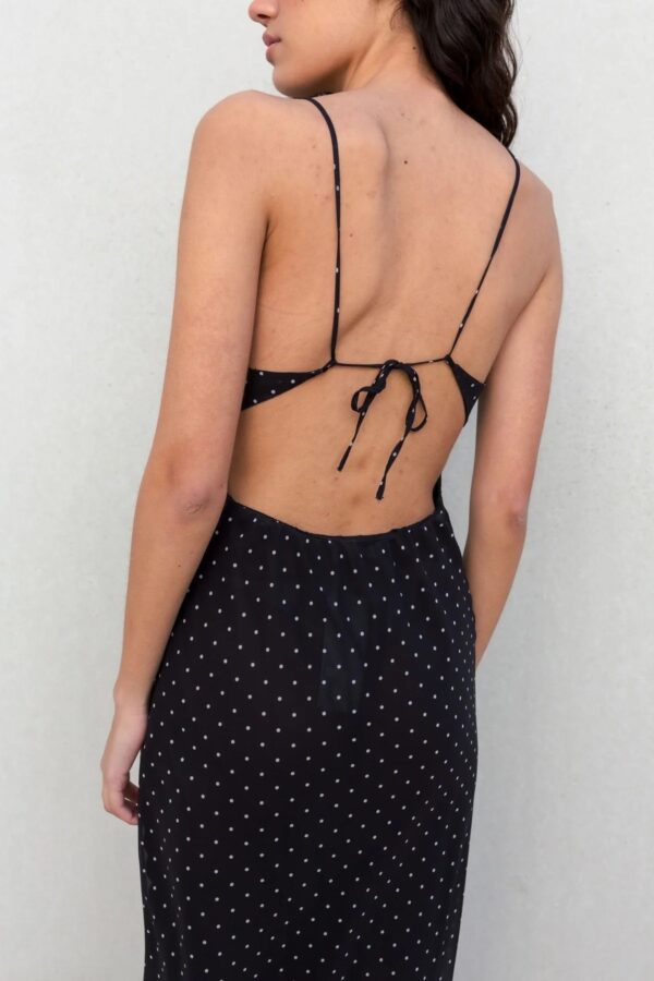 VESTIDO  MIDI ESTAMPADO - Imagen 4