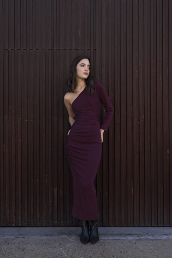 VESTIDO ASIMÉTRICO - Imagen 3