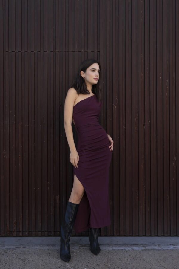 VESTIDO ASIMÉTRICO - Imagen 4