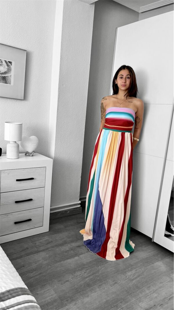 VESTIDO ARCO IRIS