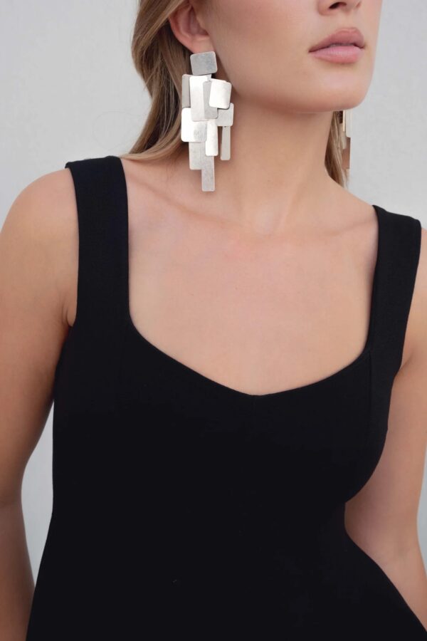 TOP PEPLUM TEXTURA PUNTO