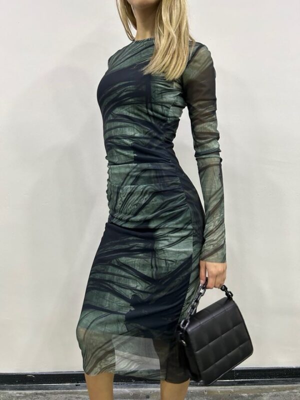 VESTIDO  TUL VERDE AGUA - Imagen 3
